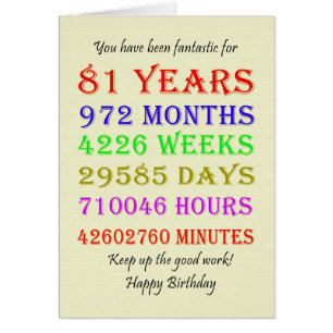 81e anniversaire Jalons