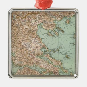 8283 Griekenland Metalen Ornament