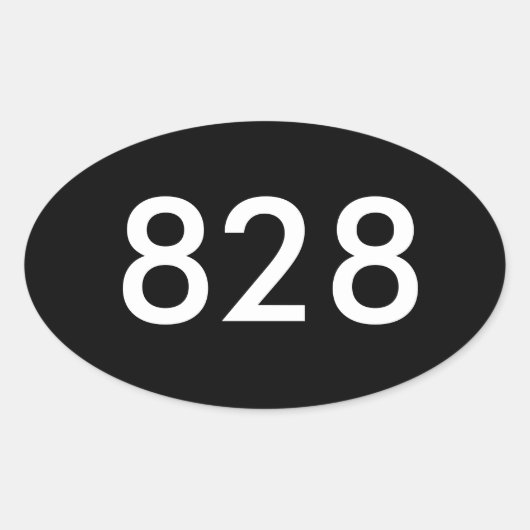 828 autocollants (Devant)