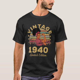 82 jaar Old Gifts  1940 Limited Edition 82N T-shirt