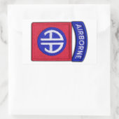 82e ABN Airborne Div Vets LRRP Rechthoekige Sticker (Tas)