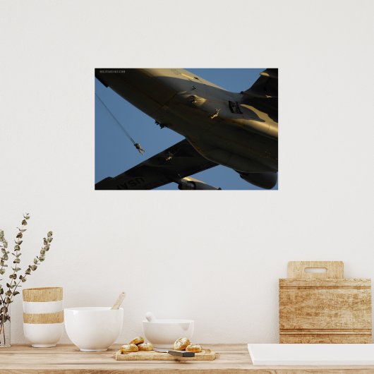 82e affiche aéroportée (Cuisine)