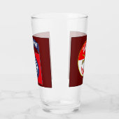82e Airborne Bierglas Glas (Links)