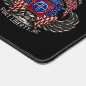 82e Airborne Black Desk Mat (Hoek)
