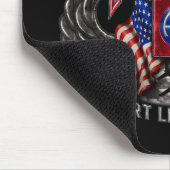 82e Airborne Black Mousepad Muismat (Hoek)