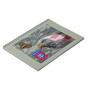 82e Airborne Div Irak Combat Veteran Notitieboek