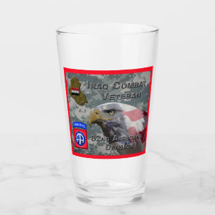82e Airborne Div Irak Veteraan Glas