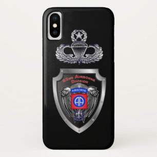82e Airborne Divisie “All The Way” iPhone X Hoesje
