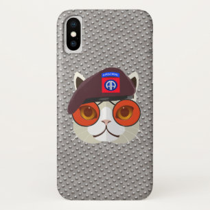 82e Airborne Divisie “All The Way” iPhone X Hoesje
