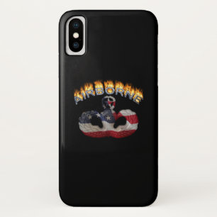 82e Airborne Divisie “All The Way” iPhone X Hoesje