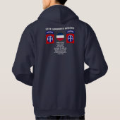 82e Airborne Division "All American Division" Hoodie (Achterkant)