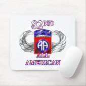 82e Airborne Division All American Muismat (Met muis)