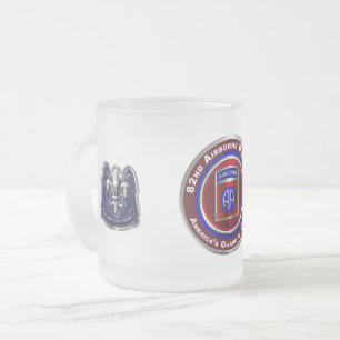 82e Airborne Division America's Guardian of Honor Matglas Koffiemok