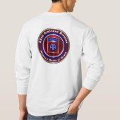 82e Airborne Division America's Guardian of Honor T-shirt (Achterkant)