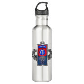 82e Airborne Division Custom Design Waterfles (Voorkant)