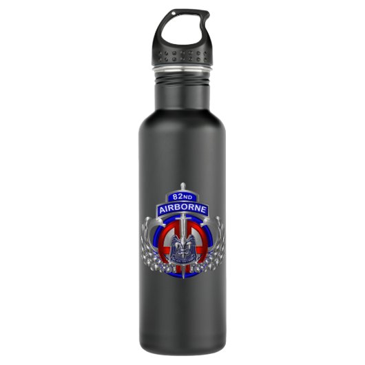 82e Airborne Division Custom Wings Waterfles (Voorkant)