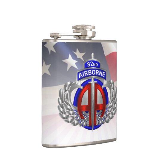 82e Airborne Division Dagger Design Heupfles (Rechts)