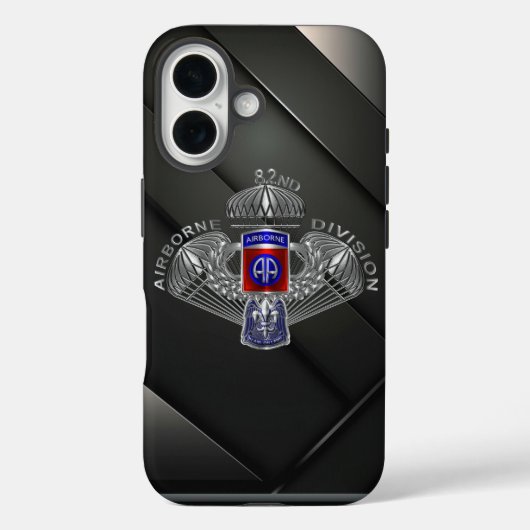 82e Airborne Division Hoesje-Mate iPhone Case (Achterkant)