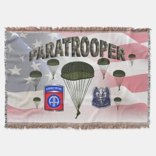 82e Airborne Division Paratrooper Deken (Voorkant)