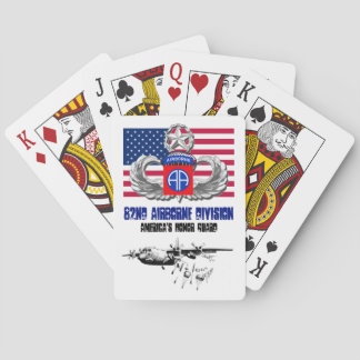82e Airborne Division Pokerkaarten