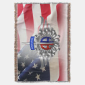 82e Airborne Division Superatrooper Deken (Voorkant Verticaal)