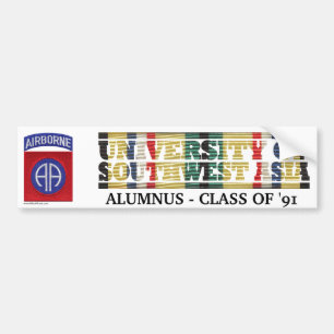 82e Airborne Division U of Southwest Asia Sticker