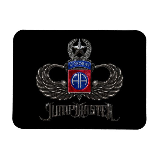 82e Airborne Jumpmaster Magneet (Horizontaal)