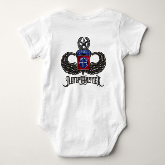 82e Airborne Jumpmaster Romper (Achterkant)