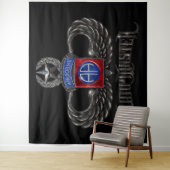 82e Airborne Jumpmaster Wandkleed (In situ)