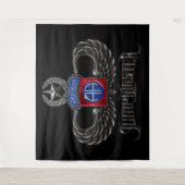 82e Airborne Jumpmaster Wandkleed (Voorkant)