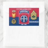 82E AIRBORNE SOLDAAT FOR LIFE STICKER (Tas)