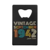 82e anniversaire Vintage septembre 1942 Limited Ed (Dos)