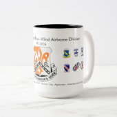 82e Bataillon de signalisation, Mug de café histor (Devant droit)