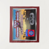 82e divisie Hogere vleugels Wandkleed (Voorkant)