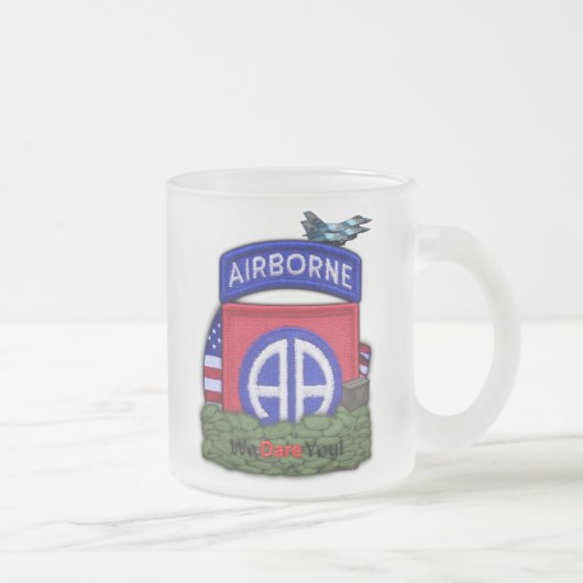 82e division aérienne ABN patchs gelé Mug (Droit)