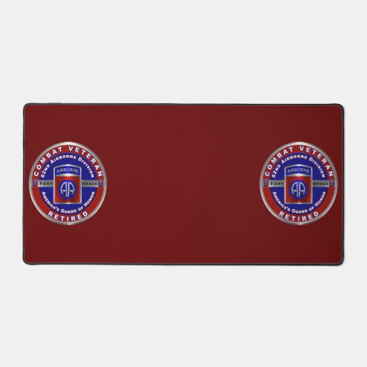 82e division aéroportée Ancien combattant à la ret (Recto)