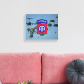 82e division aéroportée anciens combattants toile (Insitu(Salon))