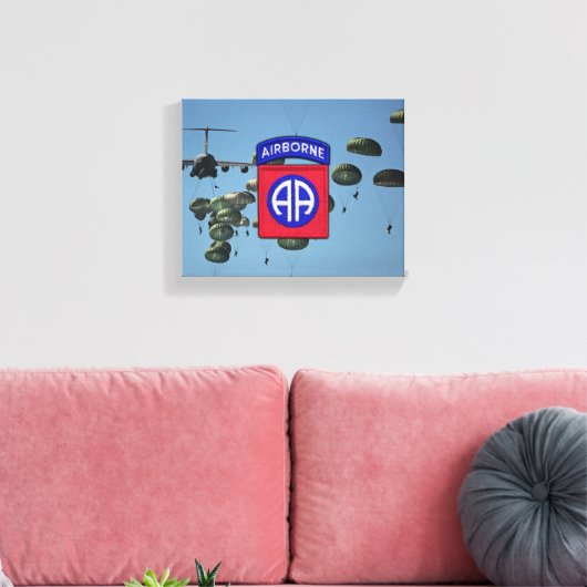 82e division aéroportée anciens combattants toile  (Insitu(Salon))