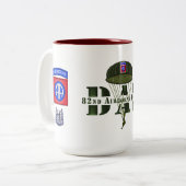 82e division aéroportée "DAD" Travel Mug (Devant gauche)