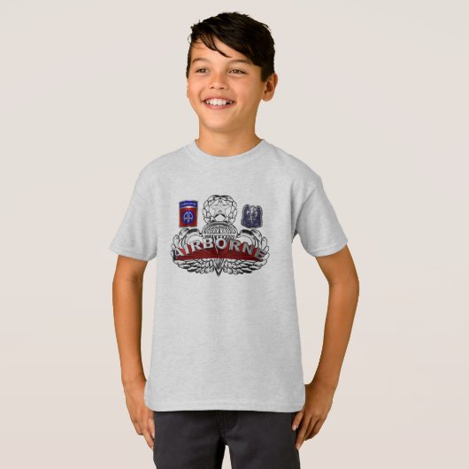 82e division aéroportée T-shirt enfant (Devant entier)