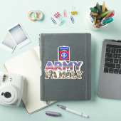 82e familie van de Airborne Division Army Sticker (iPad Cover)