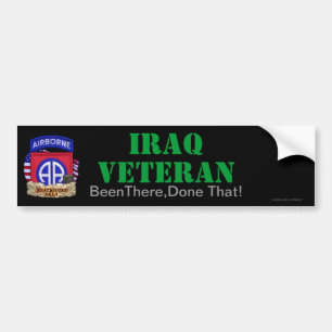82e luchtdivisie irak binnenste bumpersticker
