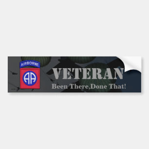 82e luchtdivisie veteranen bumpersticker