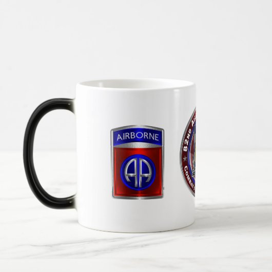 82e Luchtlandingdivisie Combat Aviation Brigade Magische Mok (Links)
