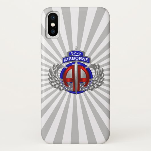 82e Luchtlandingsdivisie Airborne Dagger Zonnestra Case-Mate iPhone Case (Achterkant)