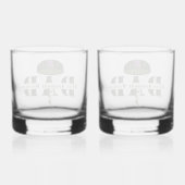 82e Luchtlandingsdivisie DAD Whisky Glas (Achterkant)