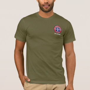 82e Luchtlandingsdivisie "Gepensioneerd" Custom T-shirt