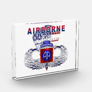82e Luchtlandingsdivisie Luchtlanding Paratrooper Fotoblokken