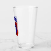 82e Luchtlandingsdivisie metalen patch Glas (Links)