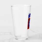 82e Luchtlandingsdivisie metalen patch Glas (Rechts)